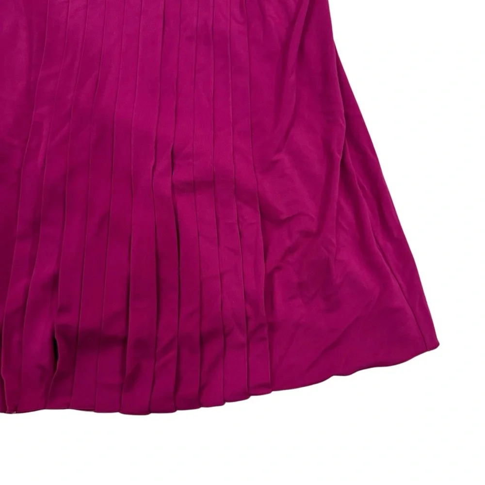 Tory Burch Jacqueline Pleated Bead-Strap Dress size S